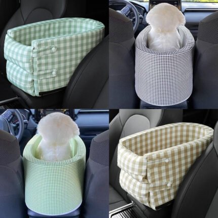 Dog Puppy Central Nonslip Car Seat For Small Dogs