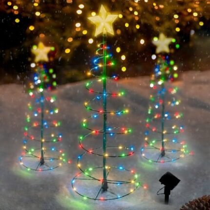 Solar LED Christmas Tree