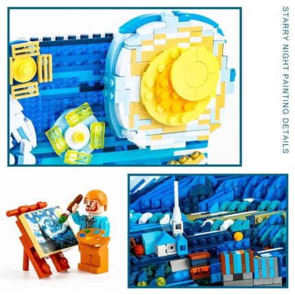 Van Gogh Starry Night Building Blocks