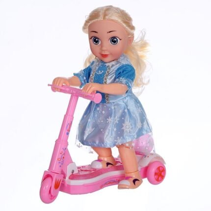 Universal Girl Remote Control Scooter Doll Toys
