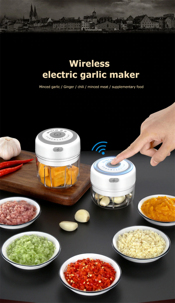 Portable Electric Kitchen Grinder