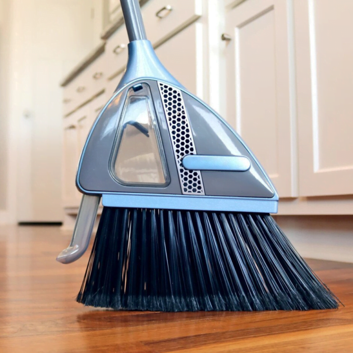 2-in-1 Upright Angle Broom with Vacuum