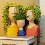 Art Portrait Face Planter