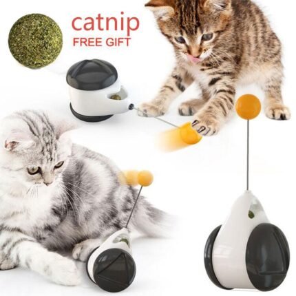 Smart Cat Toy With Automatic Wheels