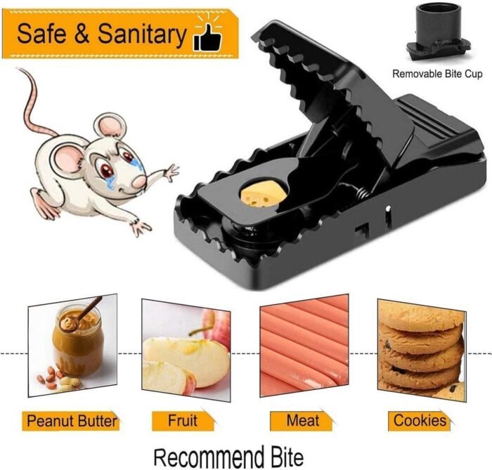 Reusable Plastic Mouse Trap (6 Pcs)