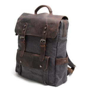 Vintage Canvas Laptop Backpack