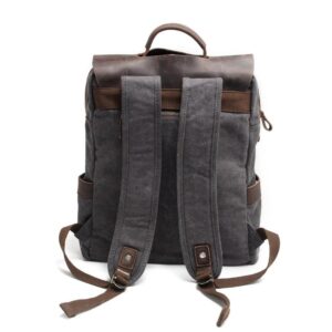 Vintage Canvas Laptop Backpack