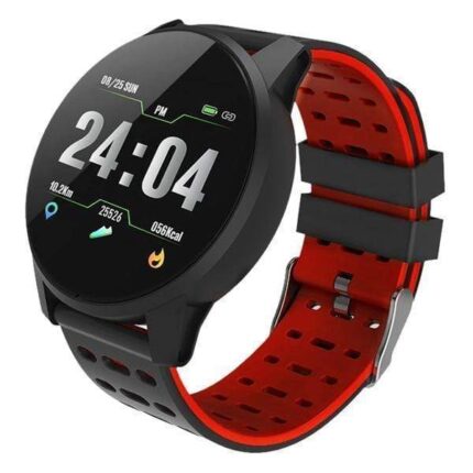 shopitistic Red Smart Watch - Fitness Tracker IP67 Waterproof