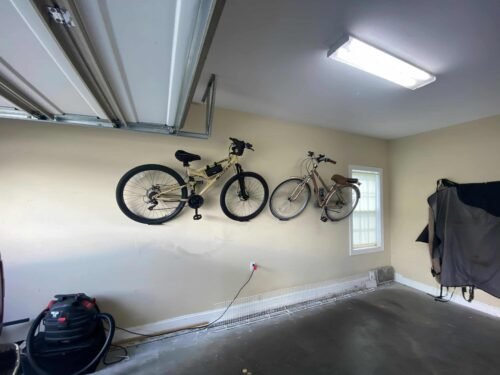 Bicycle Rack Wall Metal Hook Mountain Bike Wall Bracket photo review